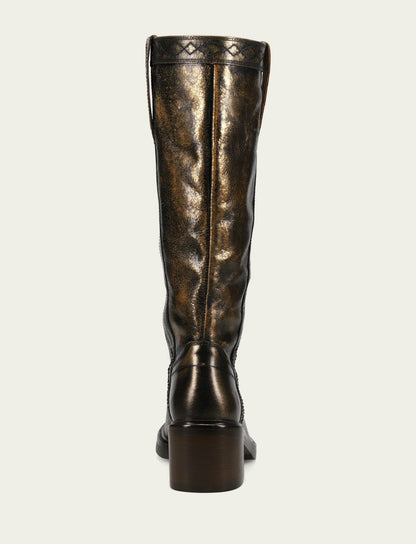 FRYE Women’s Antique Gold Kate Pull On Boots