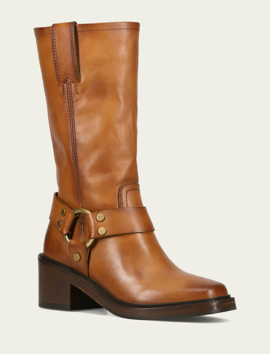 FRYE Women’s Bark Kate Harness Leather Boots