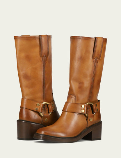 FRYE Women’s Bark Kate Harness Leather Boots