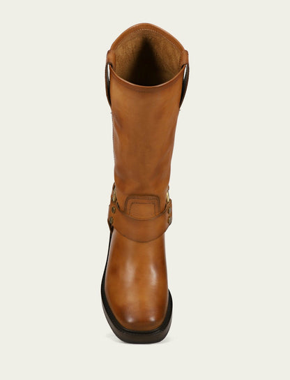 FRYE Women’s Bark Kate Harness Leather Boots