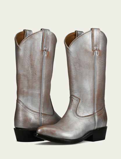FRYE Women's Silver Billy Pull On Boot