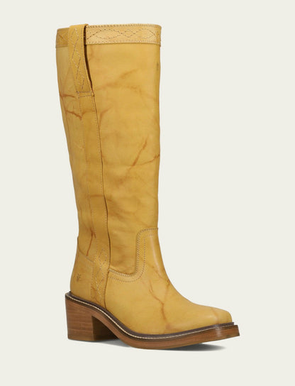 FRYE Women's Banana Kate Pull On Wide Calf Tall Boots