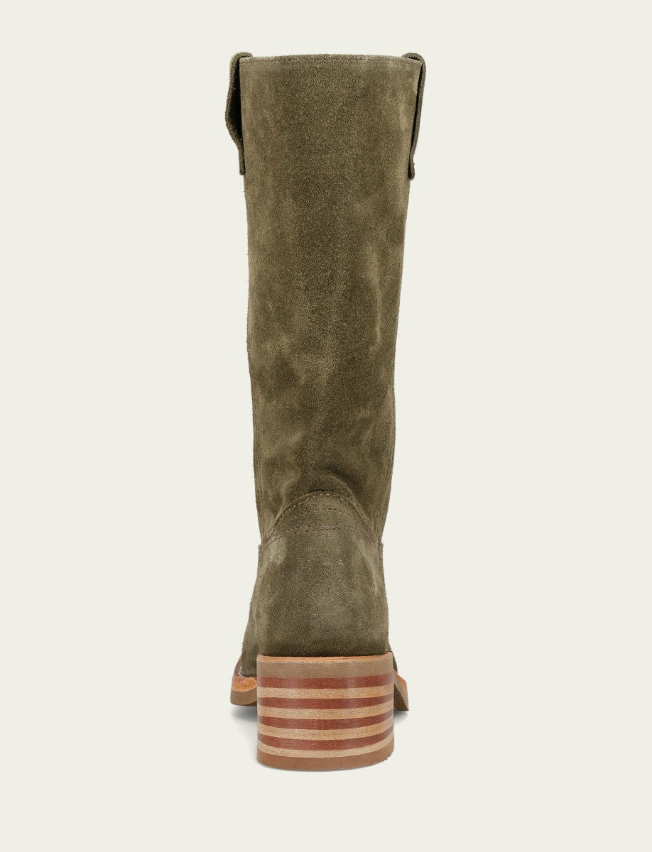 FRYE Women’s Olive Campus 12R Suede Boots