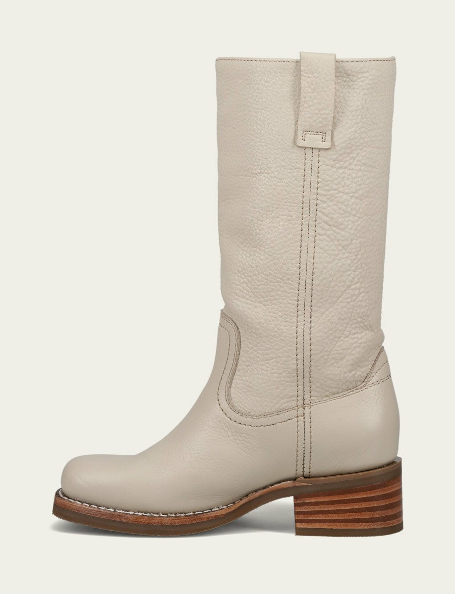 FRYE Women’s Stone Campus 12R Leather Boots