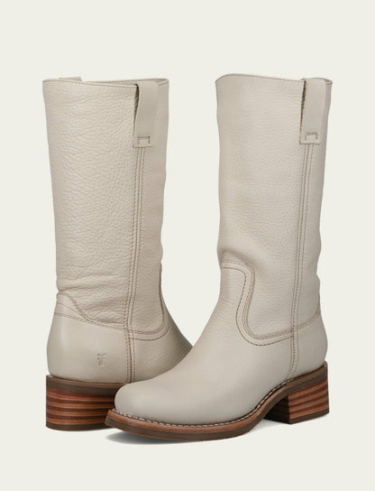 FRYE Women’s Stone Campus 12R Leather Boots