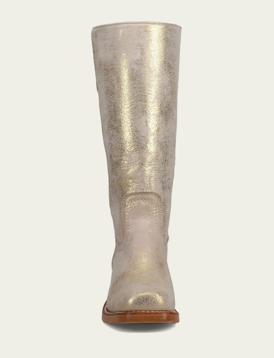 FRYE Women’s Gold Powder Campus 14L Tall Boots