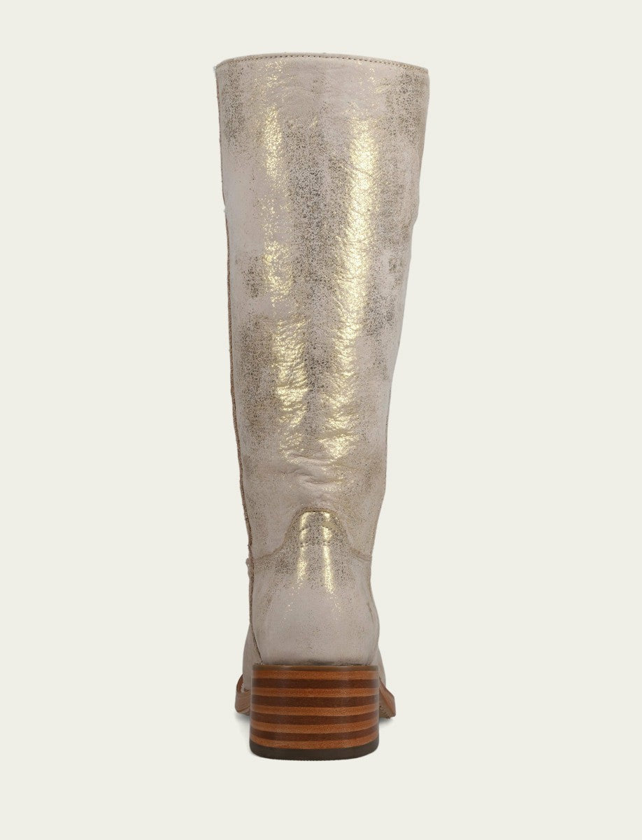 FRYE Women’s Gold Powder Campus 14L Tall Boots