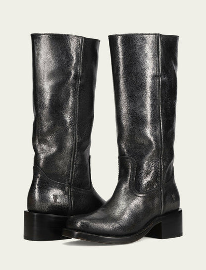 FRYE Women’s Antique Silver Campus 14L Tall Boots
