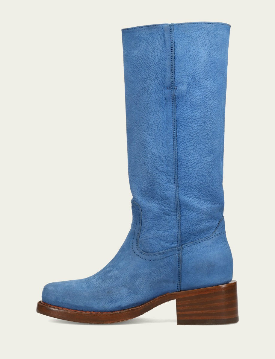 FRYE Women’s Royal Blue Campus 14L Tall Boots