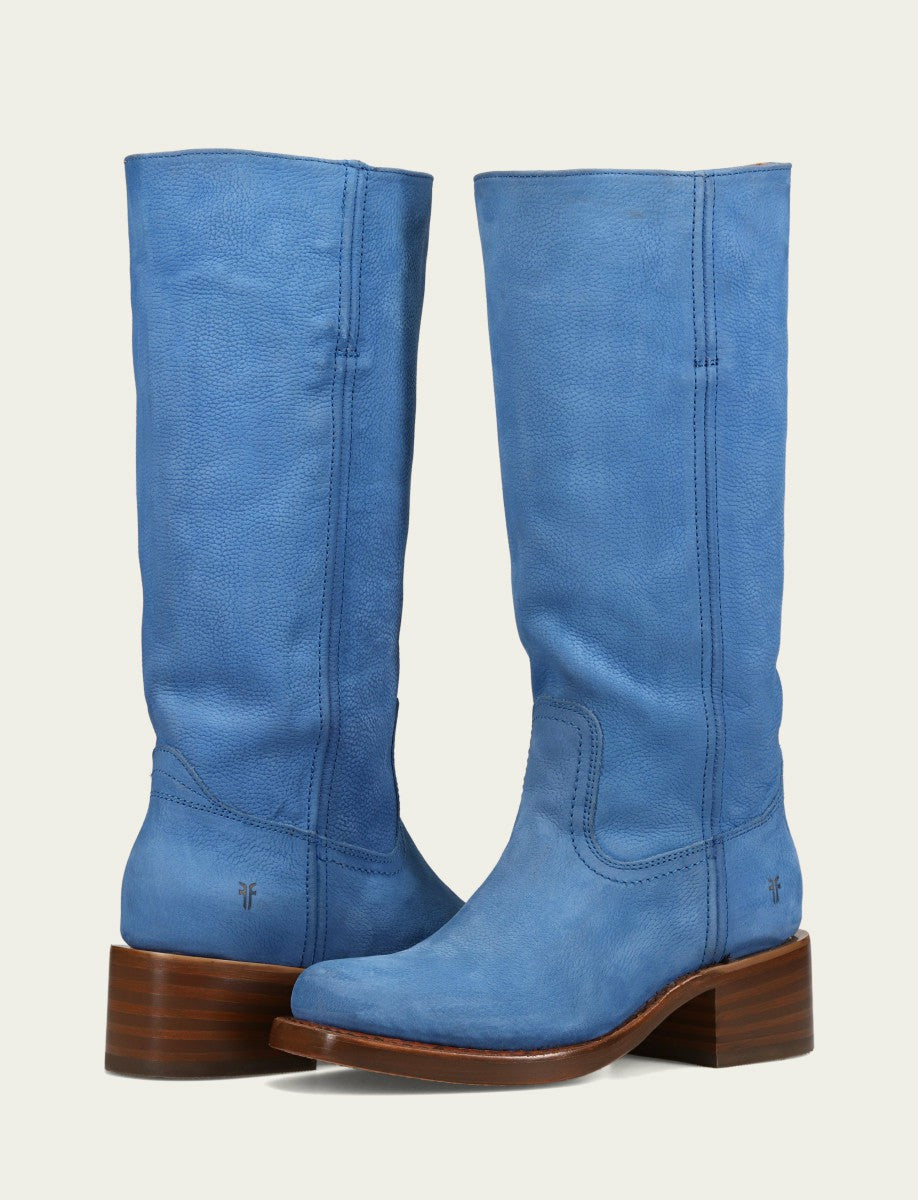 FRYE Women’s Royal Blue Campus 14L Tall Boots