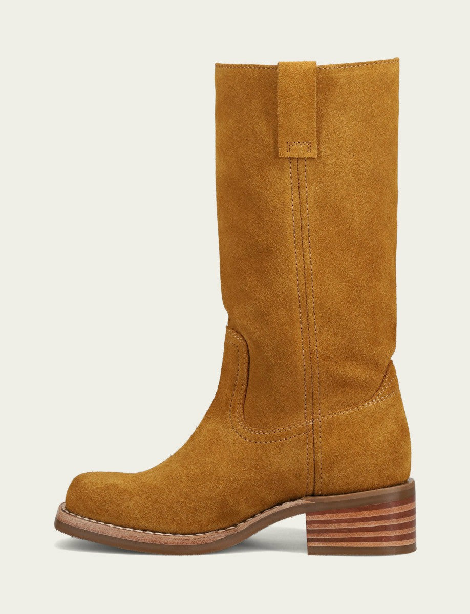 FRYE Women’s Golden Rod Campus 12R Suede Boots