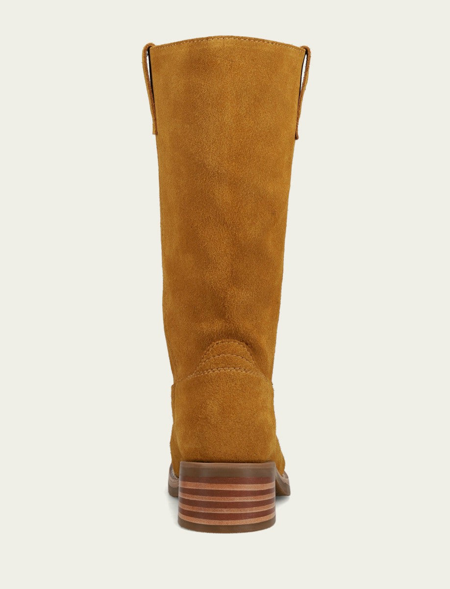 FRYE Women’s Golden Rod Campus 12R Suede Boots