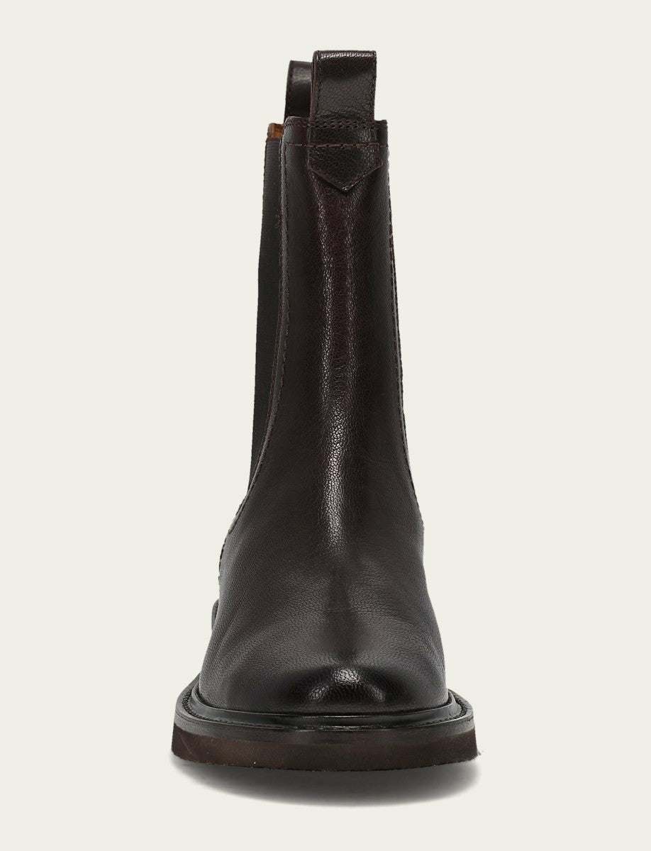 FRYE Women's Chocolate Phoebe Chelsea Boot