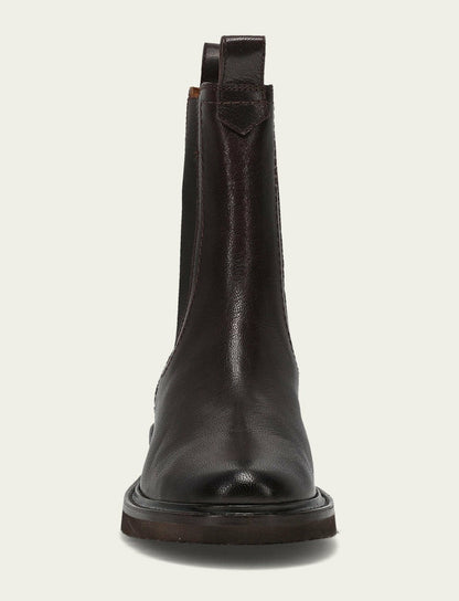 FRYE Women's Chocolate Phoebe Chelsea Boot
