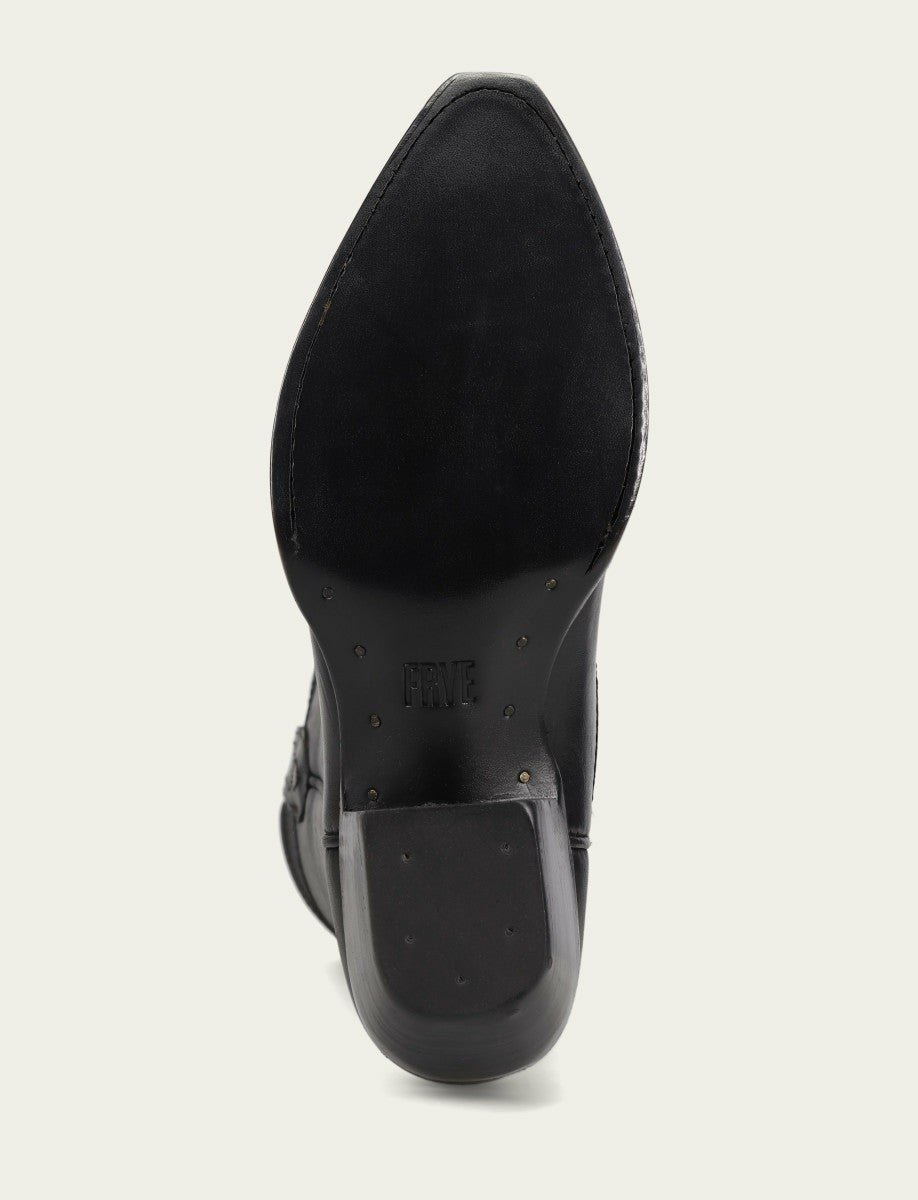 FRYE Women’s Black Sacha At The Knee Leather Tall Boots