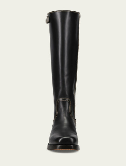 FRYE Women's Black Campus Low Heel Tall Riding Boot