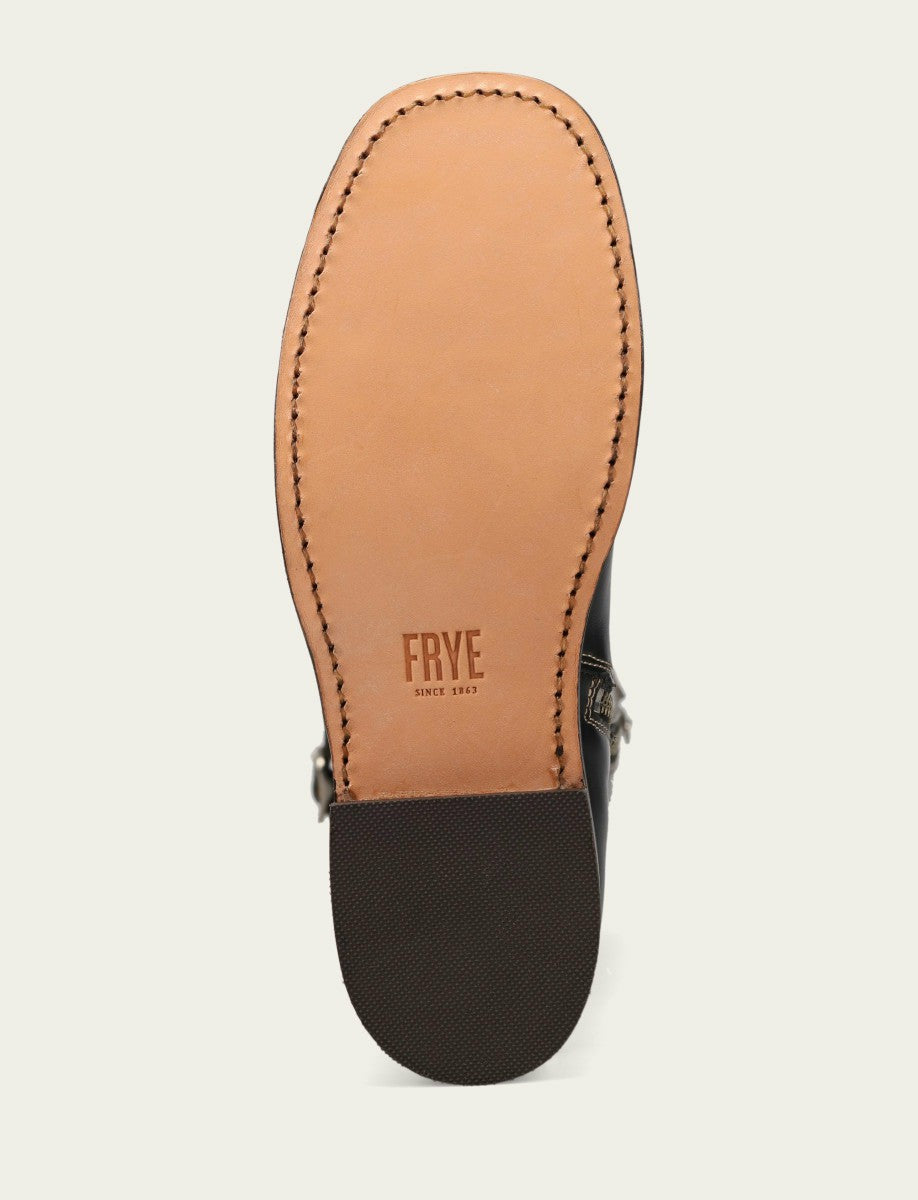 FRYE Women's Black Campus Low Heel Tall Riding Boot