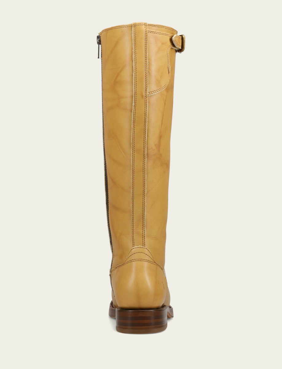 FRYE Women's Banana Campus Low Heel Tall Riding Wide Calf Boot