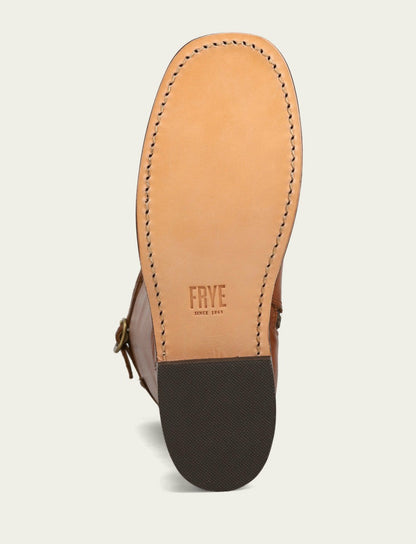 FRYE Women's Cognac Campus Low Heel Tall Riding Boot