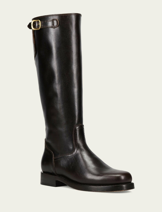FRYE Women's Bourbon Campus Low Heel Tall Riding Boot