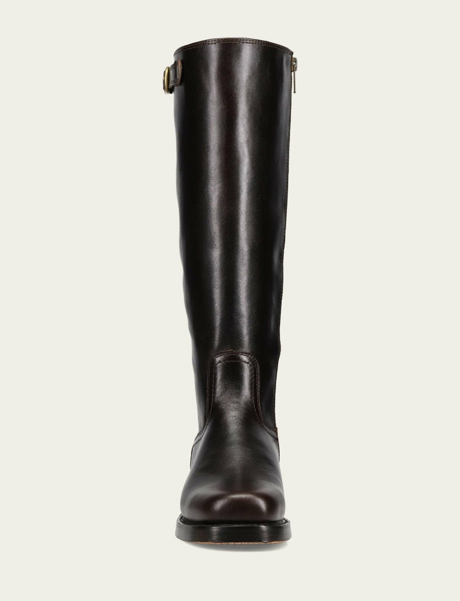 FRYE Women's Bourbon Campus Low Heel Tall Riding Boot