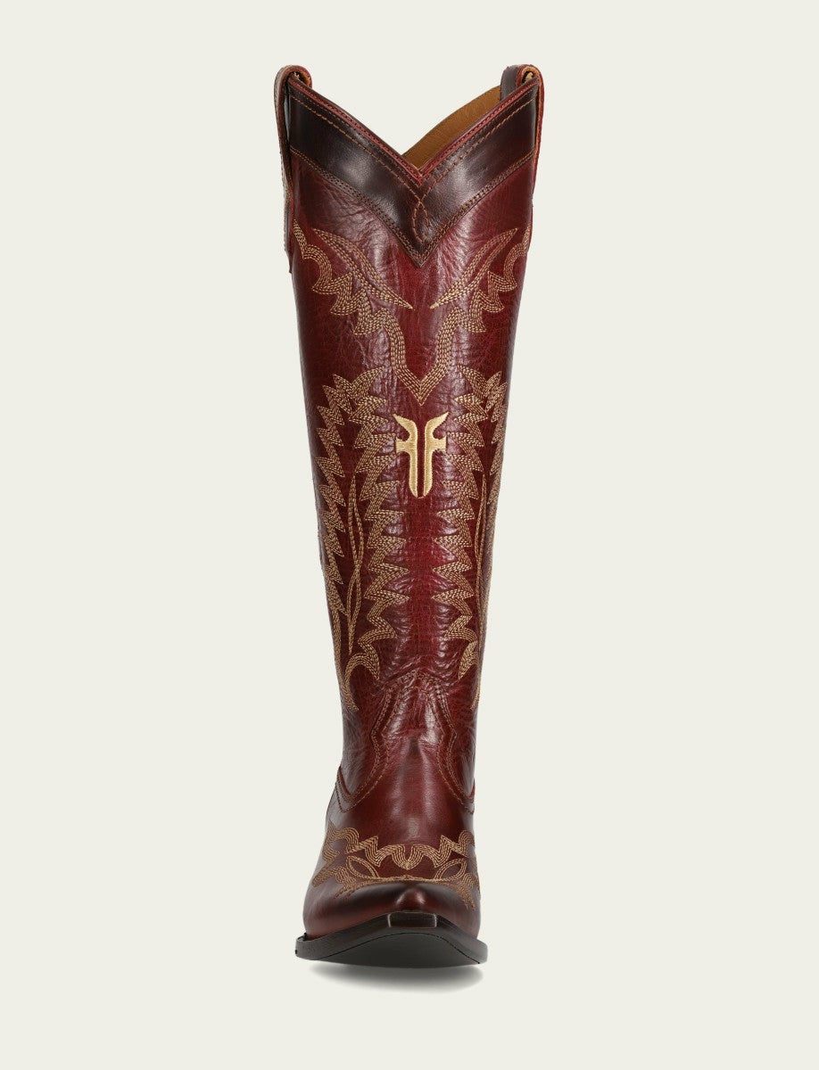 FRYE Women’s Bordeaux Sacha Feather Deco Tall Boots