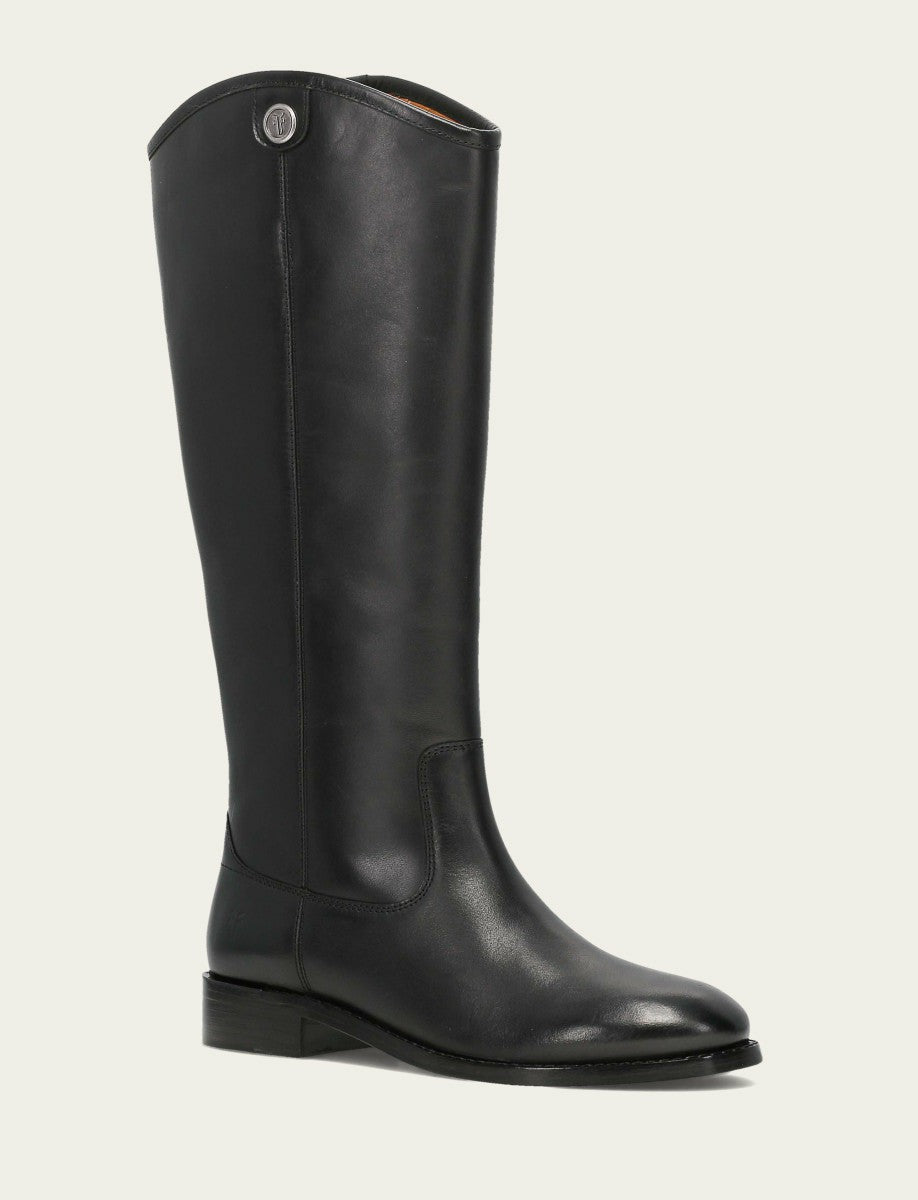 FRYE Women’s Black Wide Calf Melissa Button 2 Tall Boots | Frye