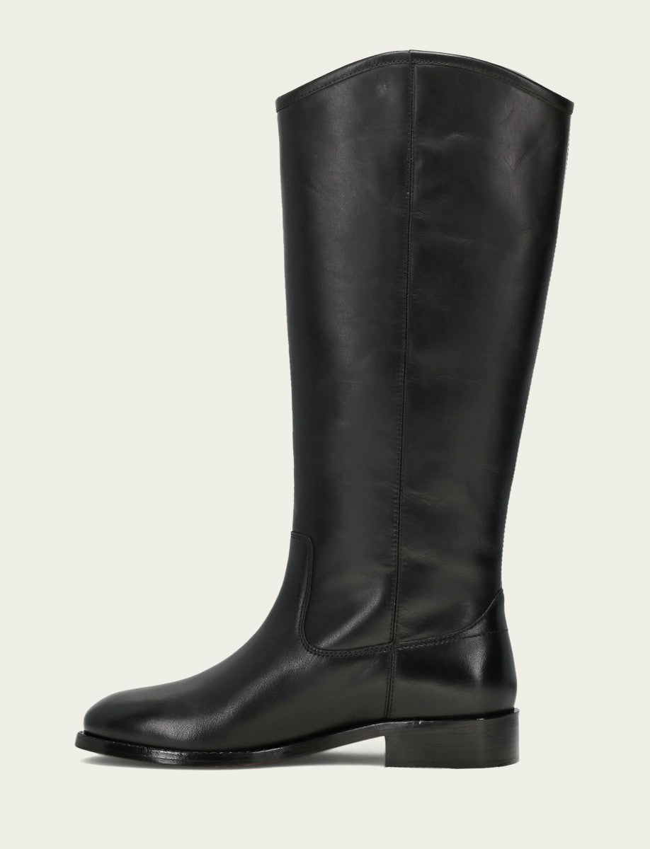 FRYE Women’s Black Wide Calf Melissa Button 2 Tall Boots | Frye