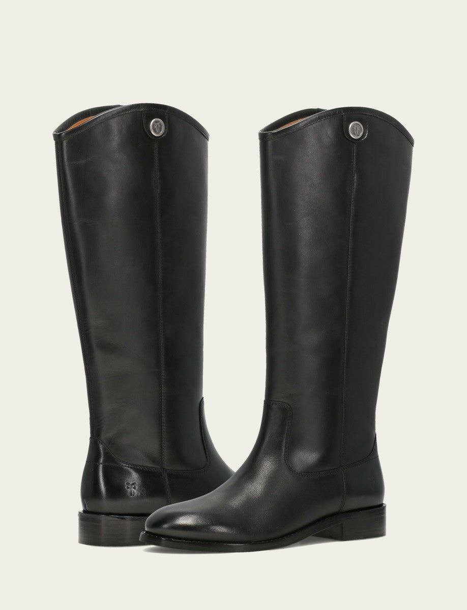 FRYE Women’s Black Wide Calf Melissa Button 2 Tall Boots | Frye