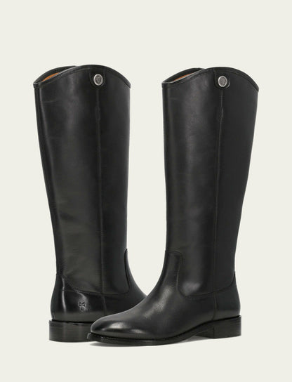 FRYE Women’s Black Wide Calf Melissa Button 2 Tall Boots | Frye