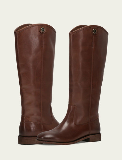 FRYE Women’s Cognac Wide Calf Melissa Button 2 Tall Boots | Frye