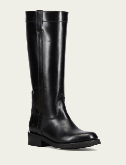 FRYE Women's Black Viv Riding Boot