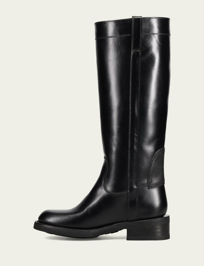 FRYE Women's Black Viv Riding Boot