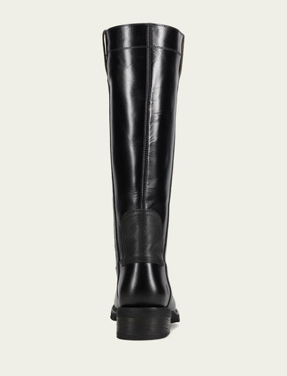 FRYE Women's Black Viv Riding Boot