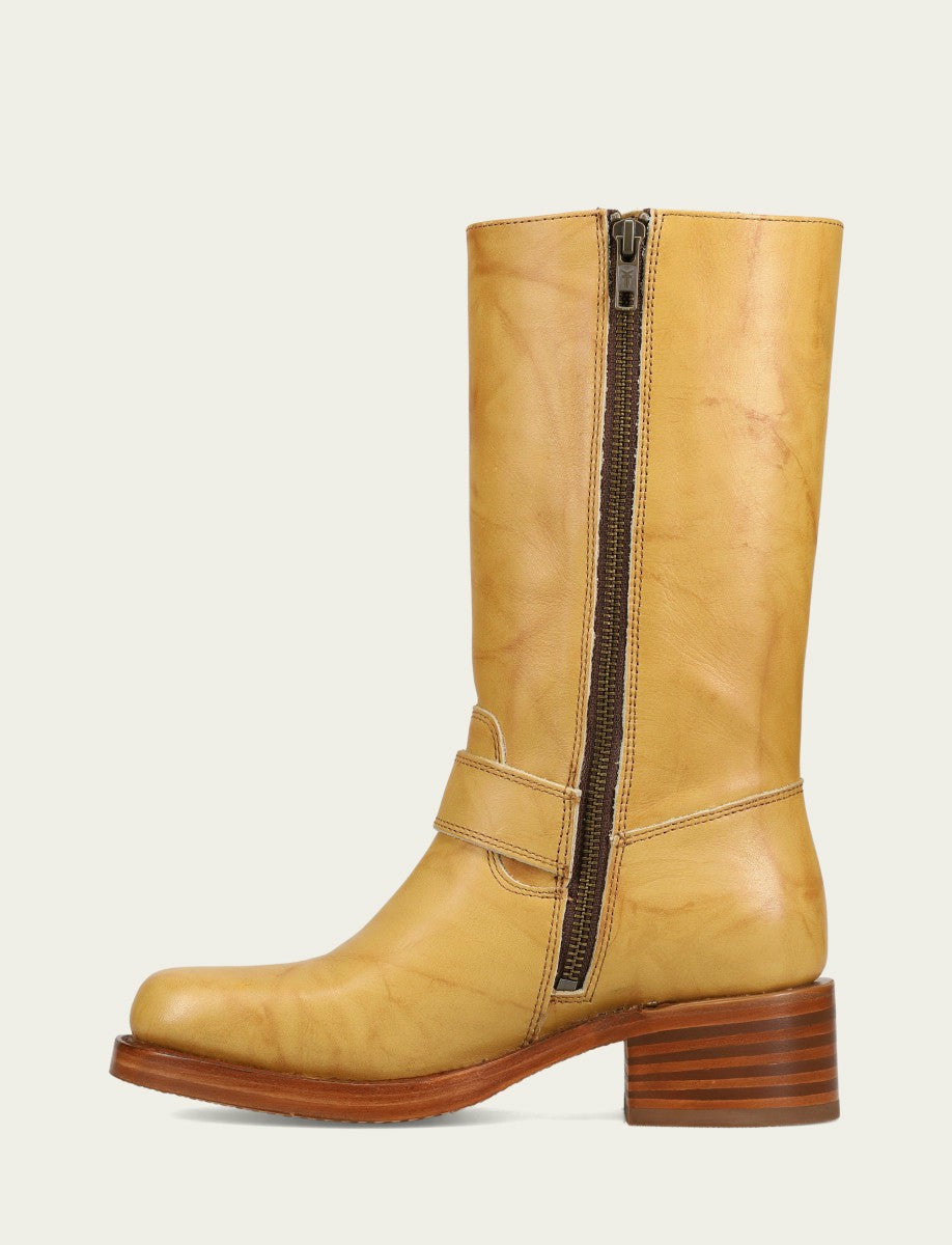 FRYE Women's Banana Campus Buckle Boot
