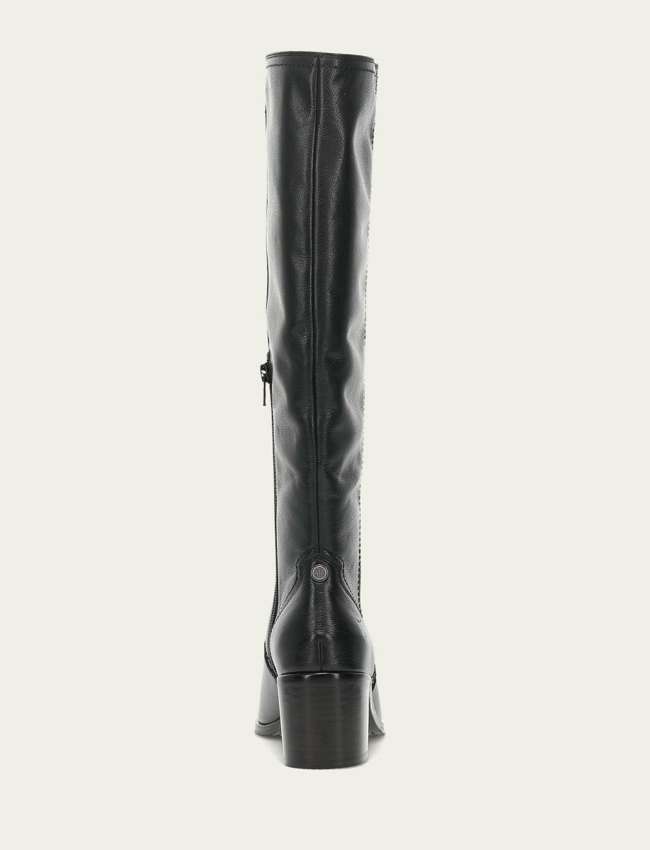 FRYE Women's Black Sadie Softy Tall Boot