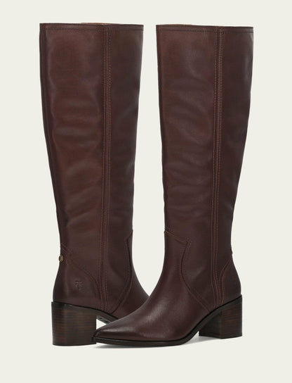 FRYE Women's Cocoa Sadie Softy Tall Boot