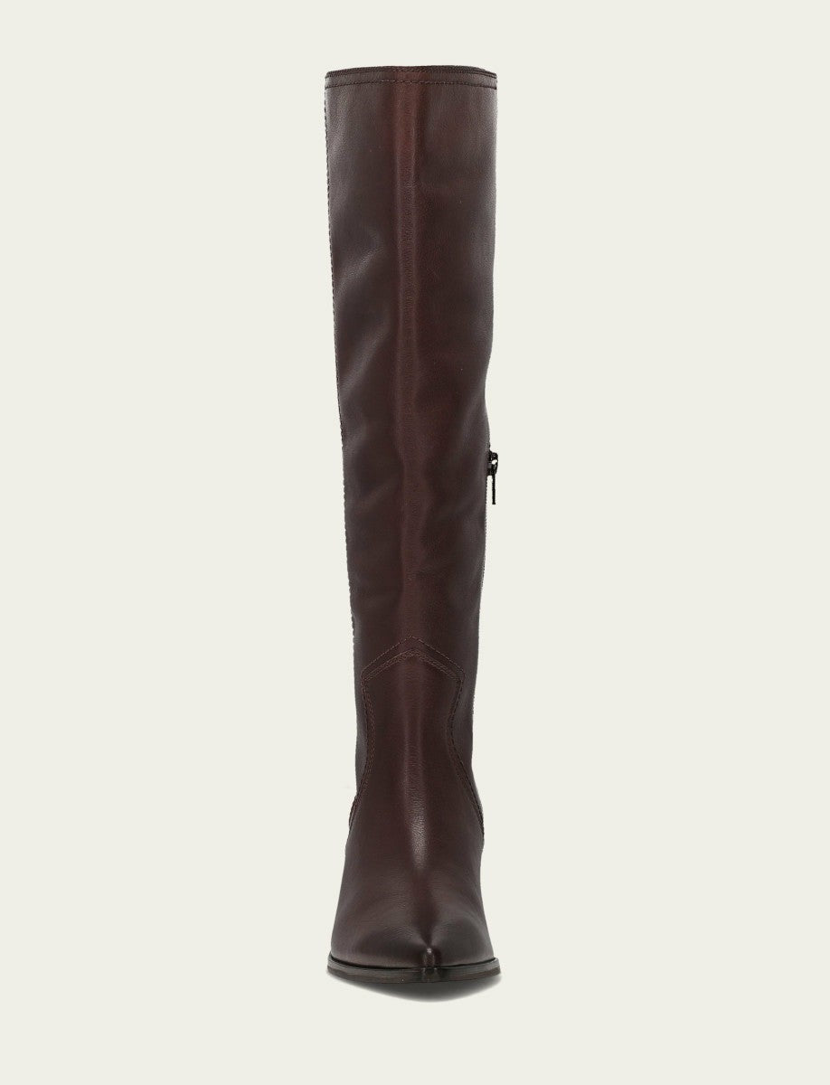 FRYE Women's Cocoa Sadie Softy Tall Boot