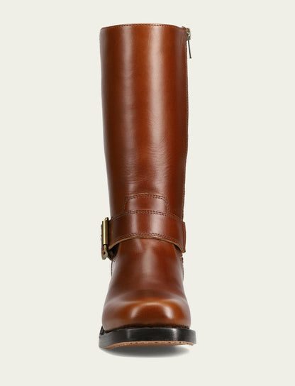 FRYE Women's Saddle Campus Buckle Boot
