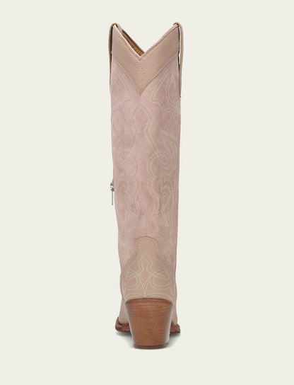 FRYE Women’s Rosa Laila Double F Deco Leather Tall Boots