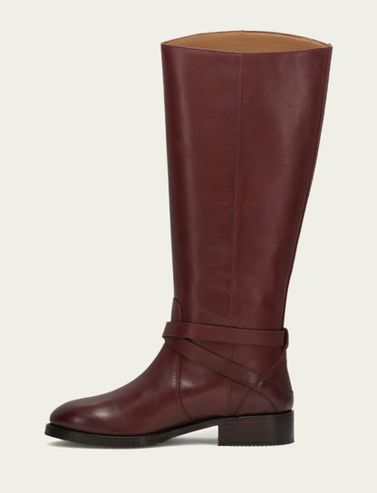 FRYE Women's Merlot Melissa Belted Riding Boot