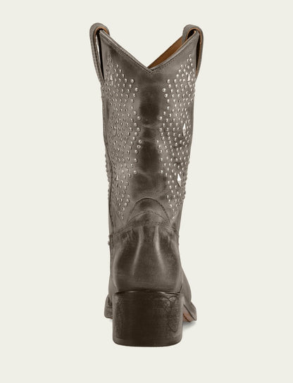 FRYE Women's Dusty Taupe Campus Deco Stud Boot