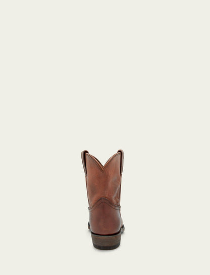 FRYE Women’s Cognac Billy Short Leather Booties