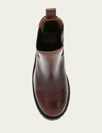 FRYE Women's Cognac Sabrina Chelsea Boots