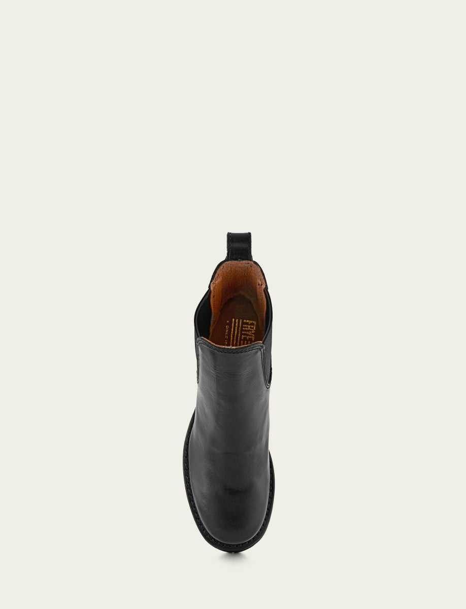 FRYE Women's Black Sabrina Chelsea Boots