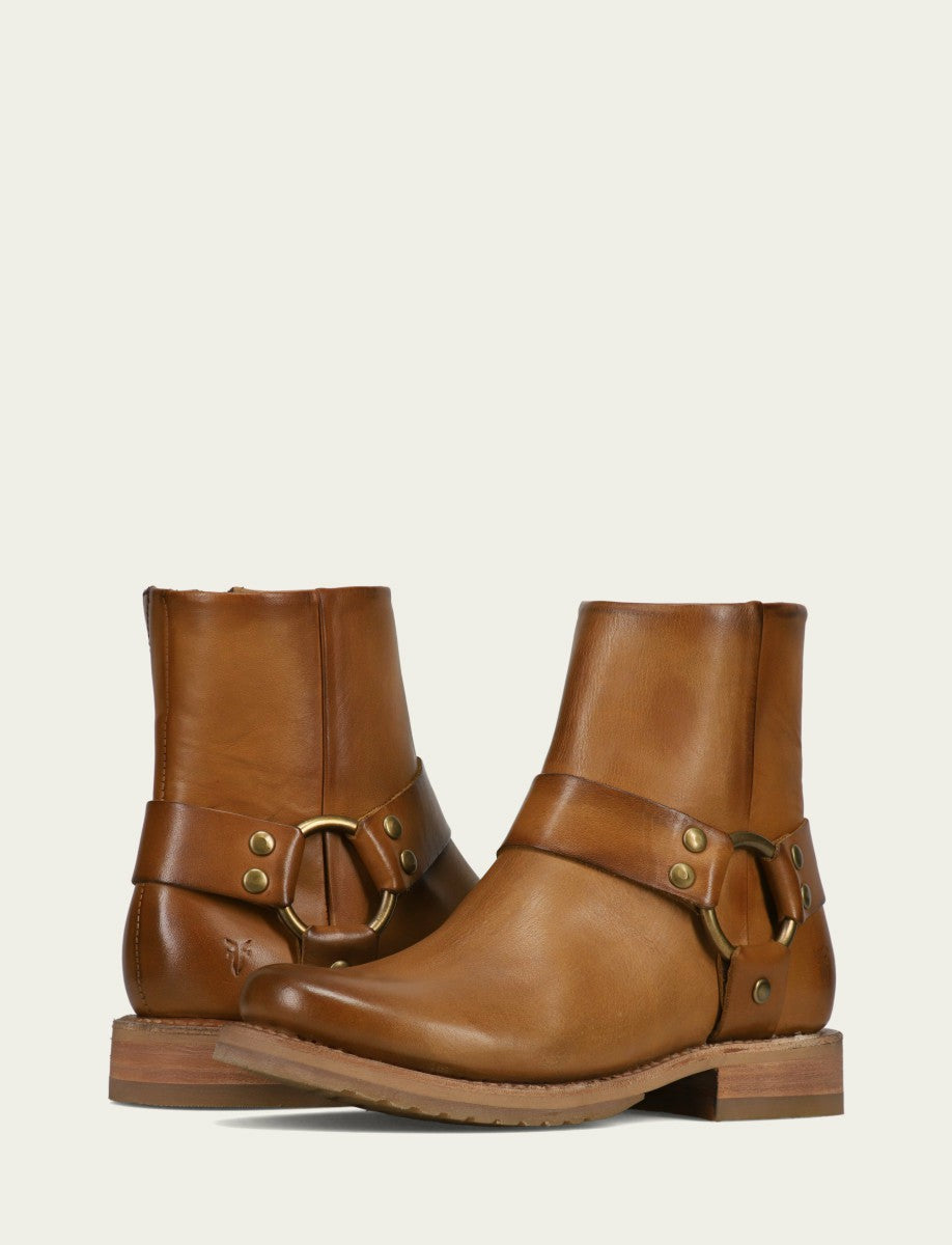 FRYE Women's Caramel Veronica Flex Harness Bootie