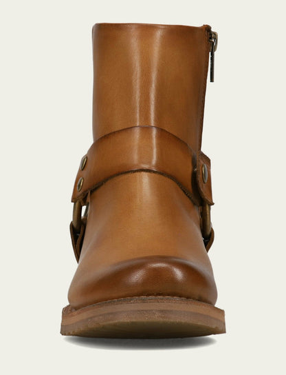 FRYE Women's Caramel Veronica Flex Harness Bootie