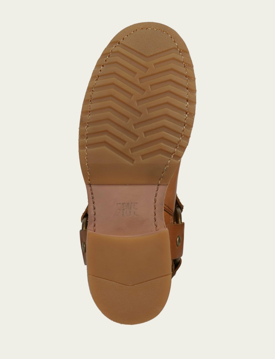 FRYE Women's Caramel Veronica Flex Harness Bootie
