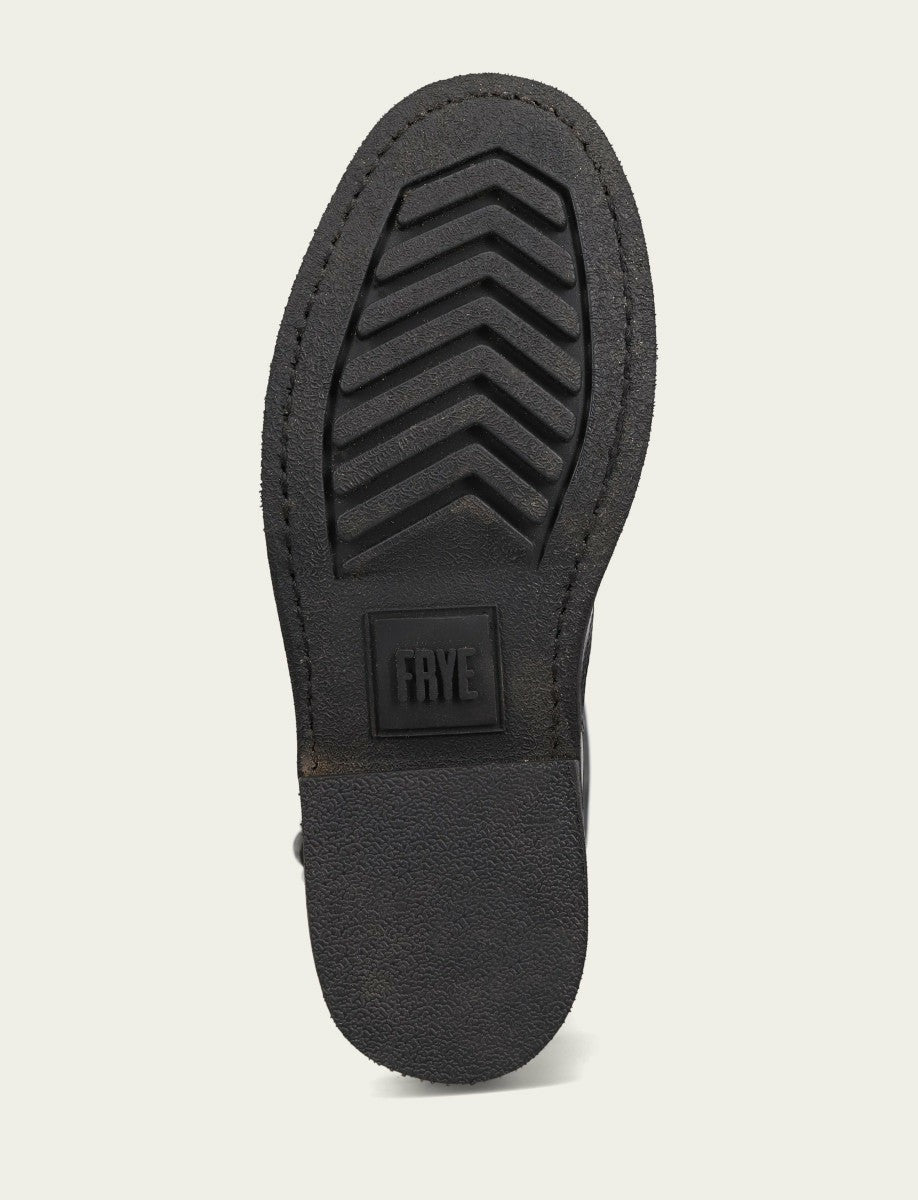 FRYE Women's Black Viv Short Engineer Bootie