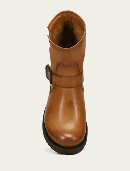 FRYE Women's Caramel Veronica Flex Bootie Booties